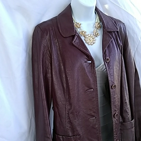 Leather coat :) - Picture 2 of 4